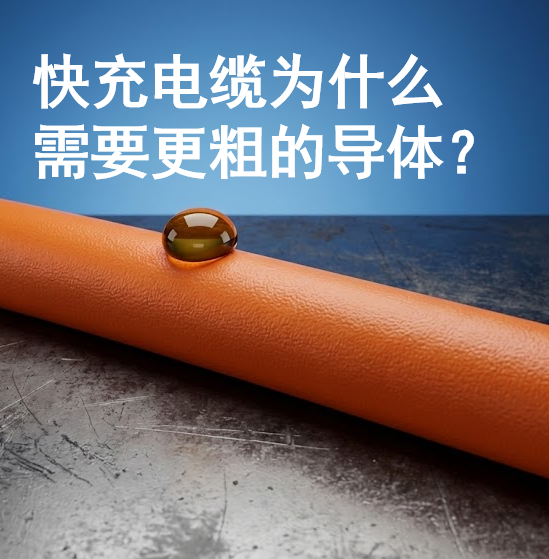 快充电缆为什么必要更粗的导体？揭秘新能源汽车充电的“热”知识